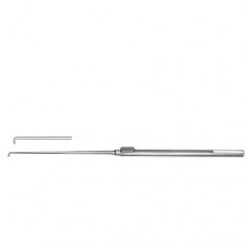 Krayenbuhl Micro Nerve & Vessel Hook Fig. 1 Stainless Steel, 18.5 cm - 7 1/4"